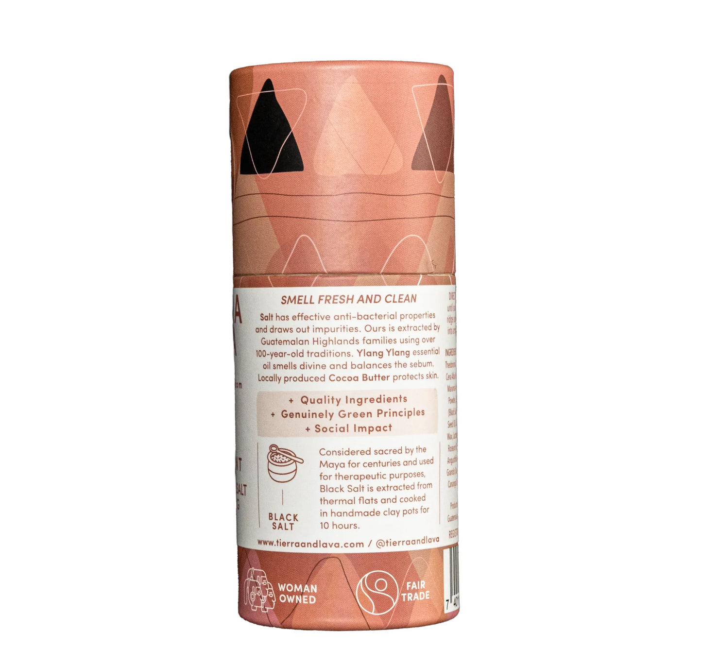 Desodorante de Mayan Black Salt & Ylang Ylang