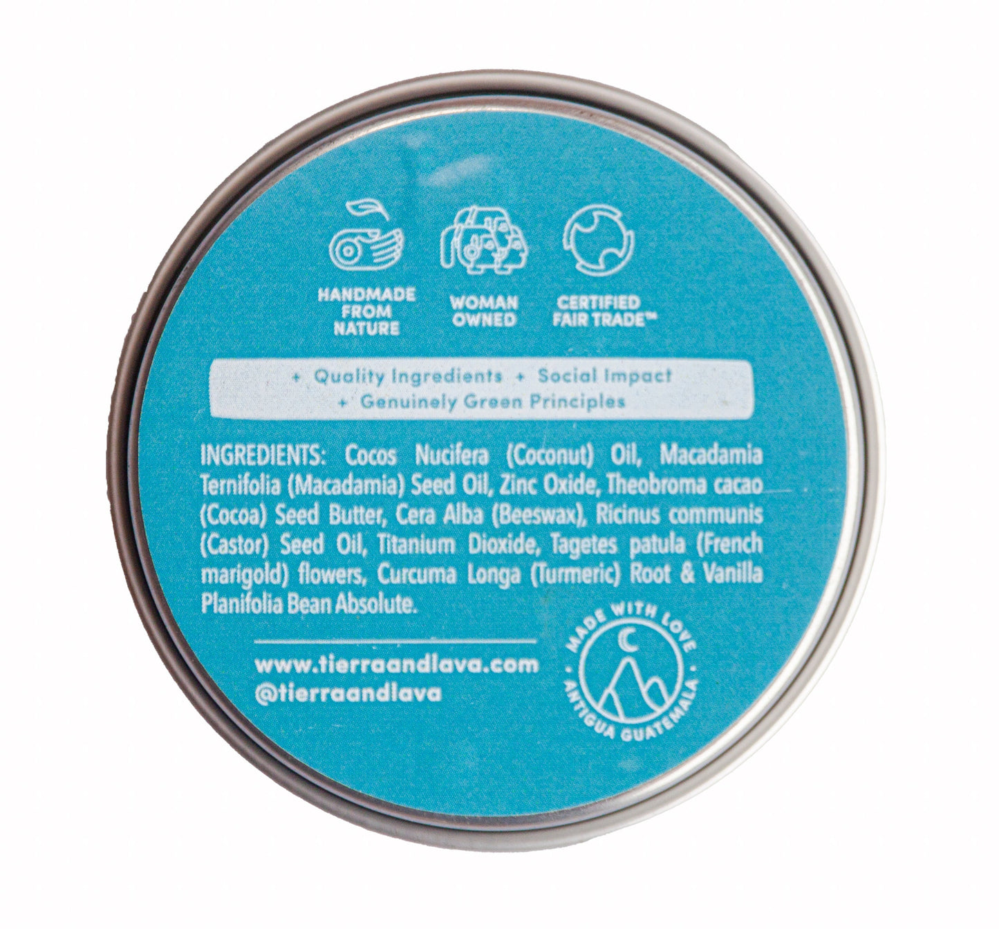 Bloqueador de Turmeric & Vanilla  SPF 15