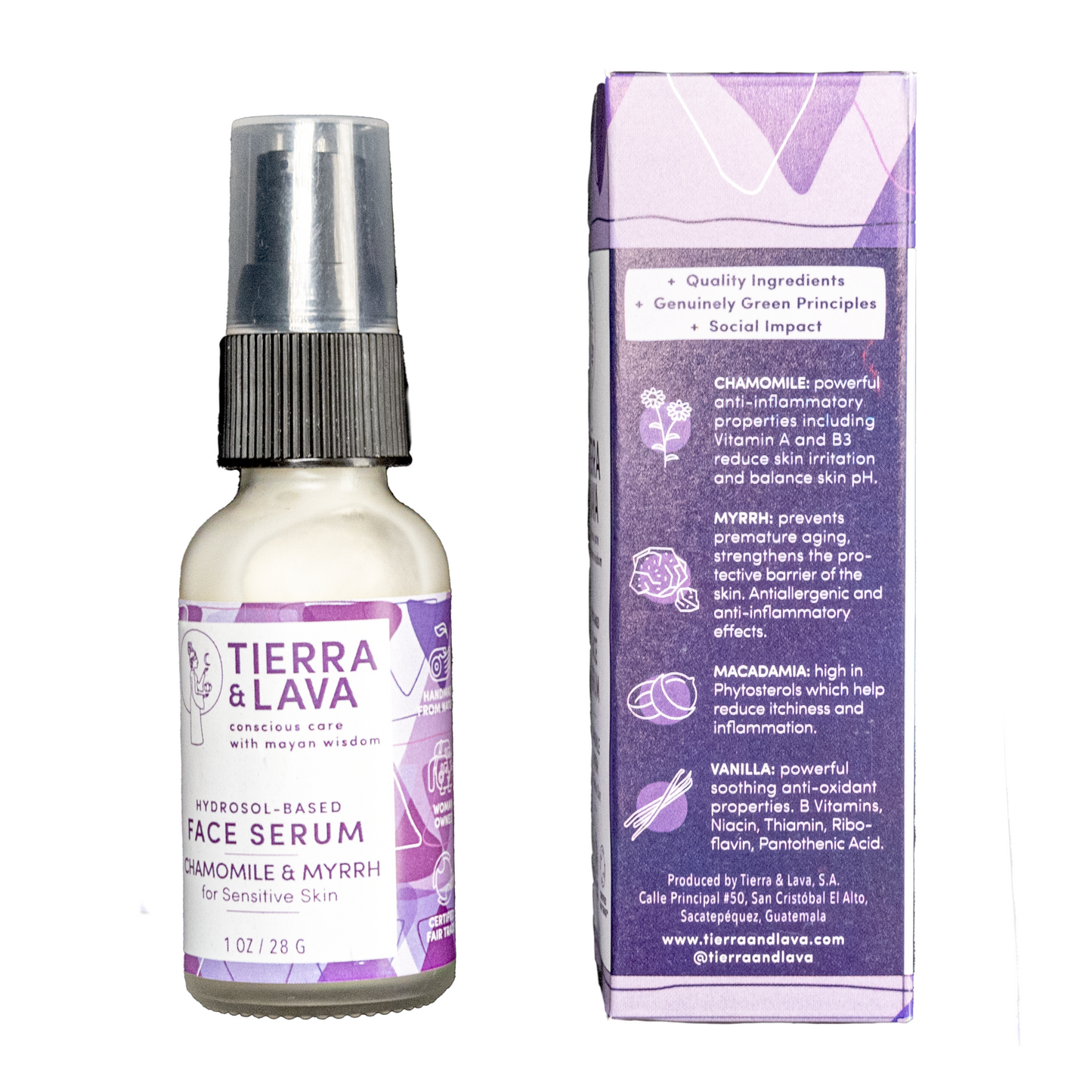 Chamomile and Myrrh Face Serum